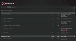 Desktop Screenshot of breakcore.at