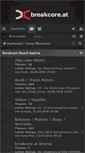 Mobile Screenshot of breakcore.at