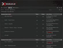 Tablet Screenshot of breakcore.at